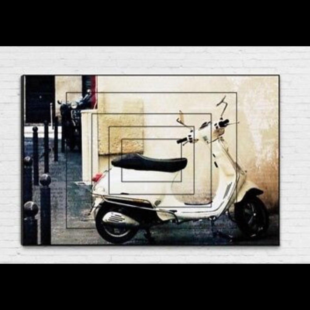 Paris Vespa Modern Art